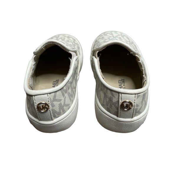 MICHAEL Michael Kors Jem Daley-T Vanilla White Infant Shoes Size 5 - Picture 6 of 8